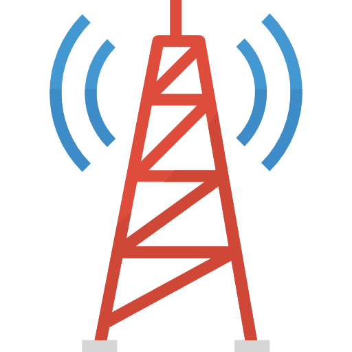 Antenna wifi signal networking broadcast icon