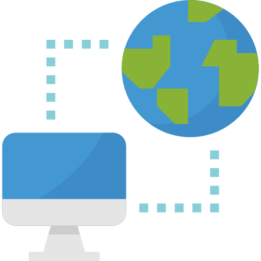 Network network computer screen icon