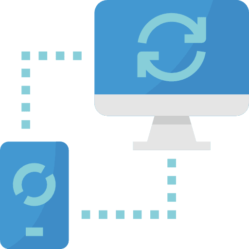 Network screen computer networking icon