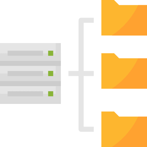 Network network document connection icon