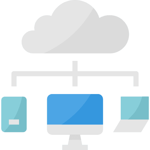 Network networking interface multimedia icon
