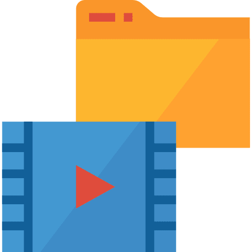 Folder networking interface file storage icon