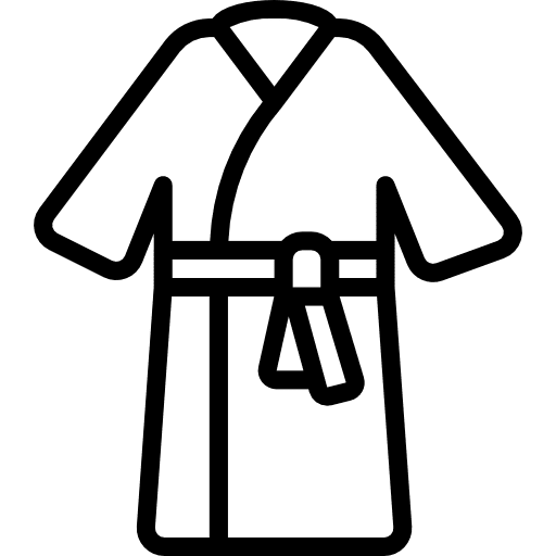 Robe clothes fashion hospital icon