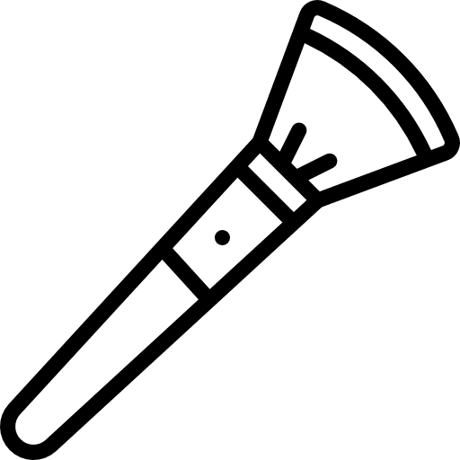 Brush beauty women make up icon