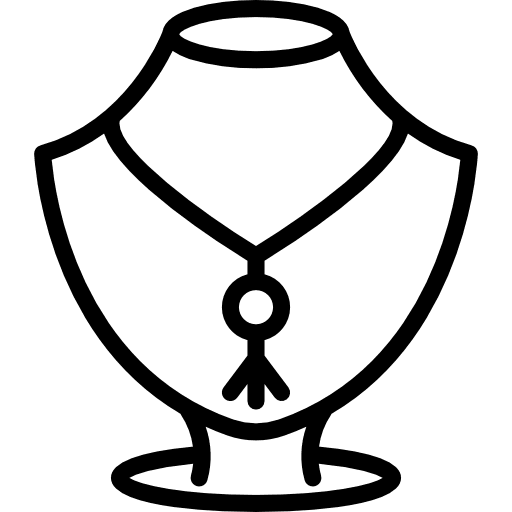 Necklace necklace gem jewelry icon