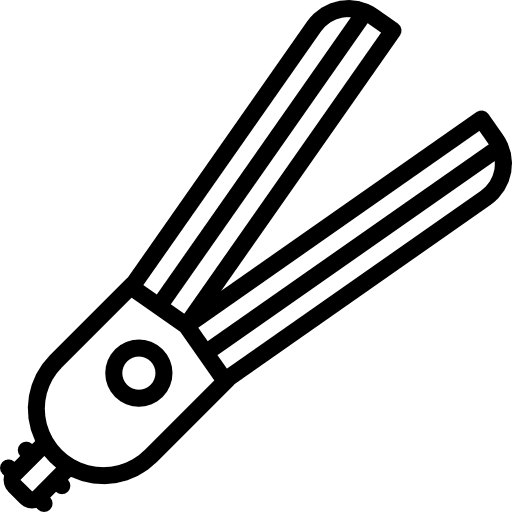 Hair iron hot tools hair iron icon