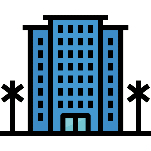 Hotel trip hotel buildings icon