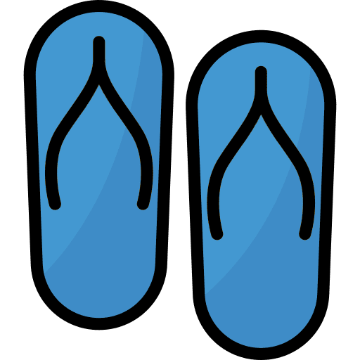 Flip flops sandals slipper flip flops icon