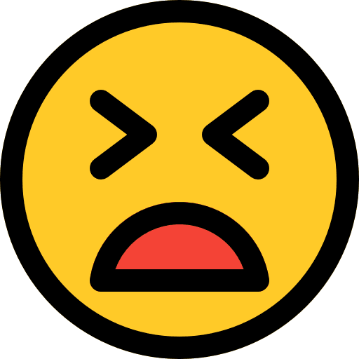 Anguish smileys feelings anguish icon