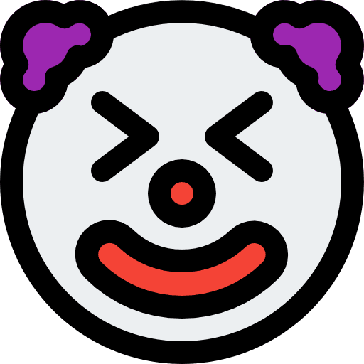 Clown clown emoji emoticons icon