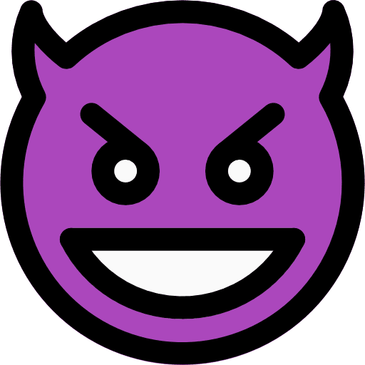 Devil emoji emoticons people icon