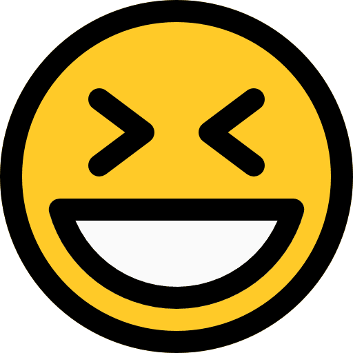 Laughing emoticons people feelings icon