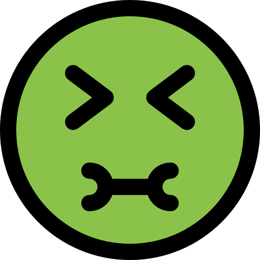 Puking puking people smileys icon