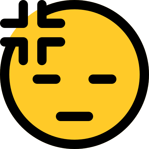 Tired smileys tired emoticons icon