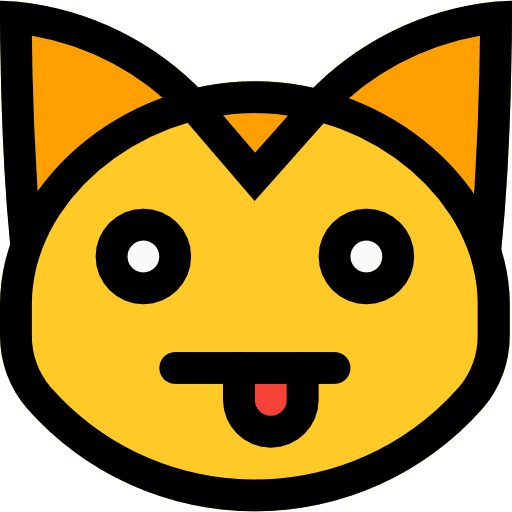 Cat smileys people emoticons icon