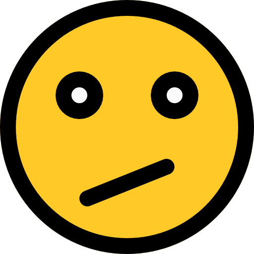 Confused confused weird emoji icon