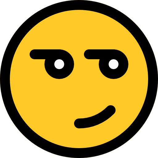 Cool cool face interface icon