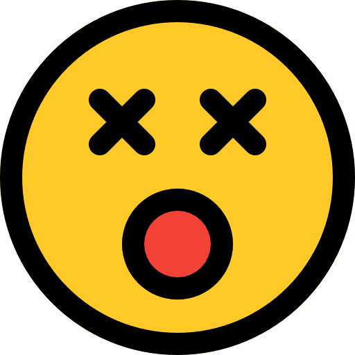 Dead smileys emoticons people icon