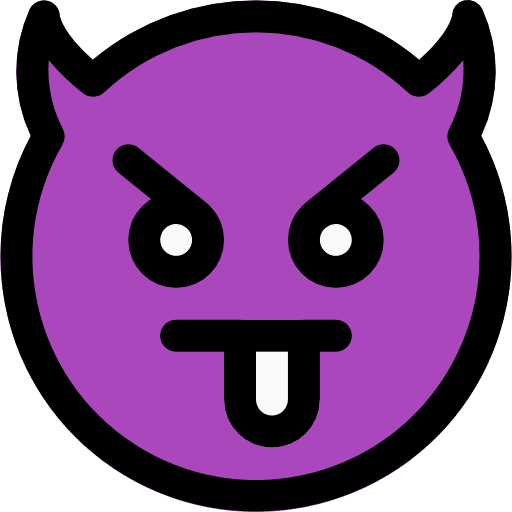 Devil emoticons smileys devil icon