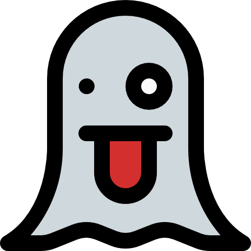 Ghost people emoticons ghost icon