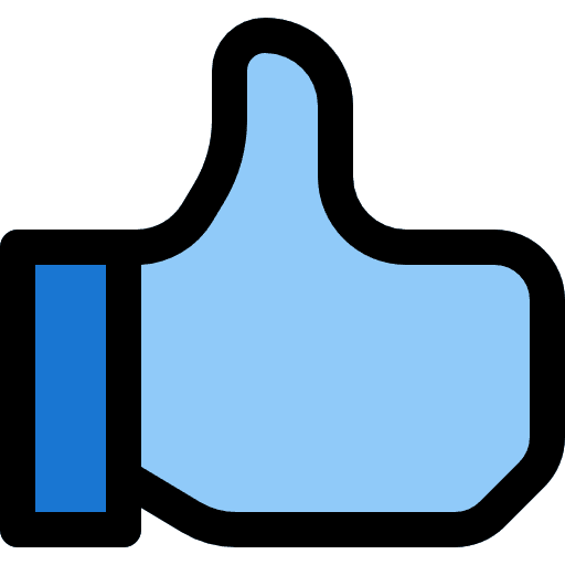 Like like facebook like finger icon
