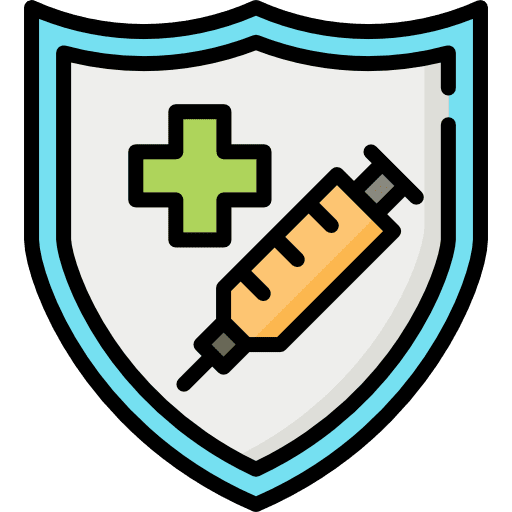 Vaccine laboratory healthcare and medical medical icon