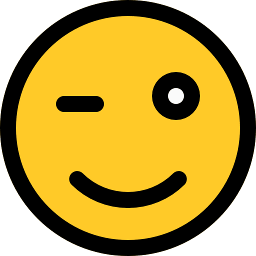 Wink smileys people wink icon
