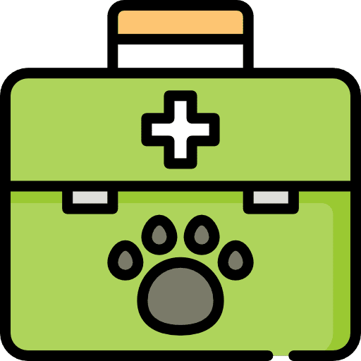 First aid kit dog animals dogs icon