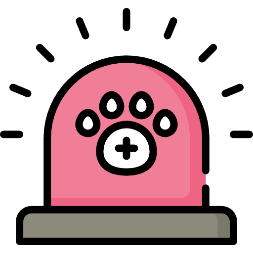 Siren animals urgent healthcare and medical icon