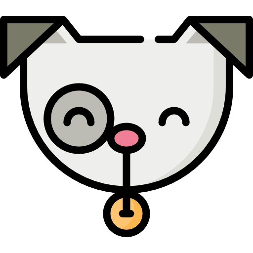 Dog animals pet mammal icon