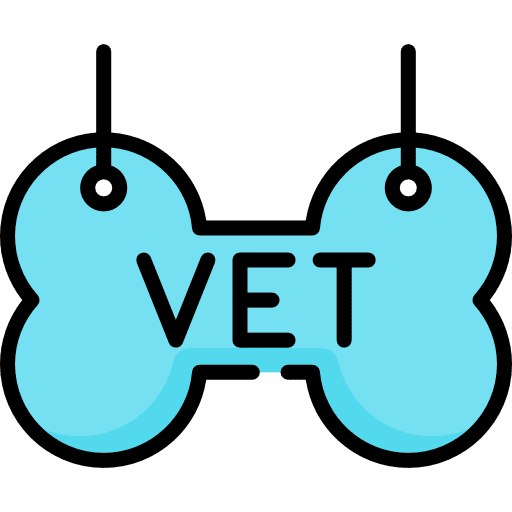 Bone pet bones dog icon