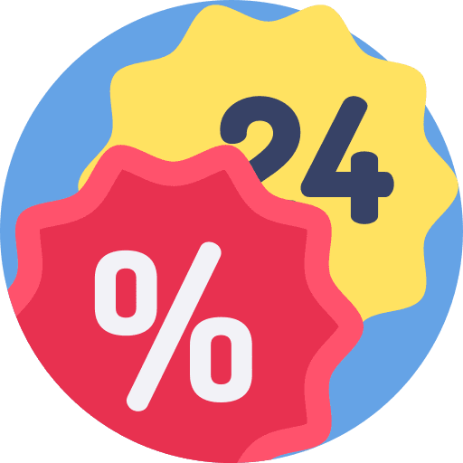 Sales label discount sticker icon