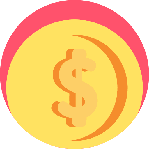 Coin currency money coin icon