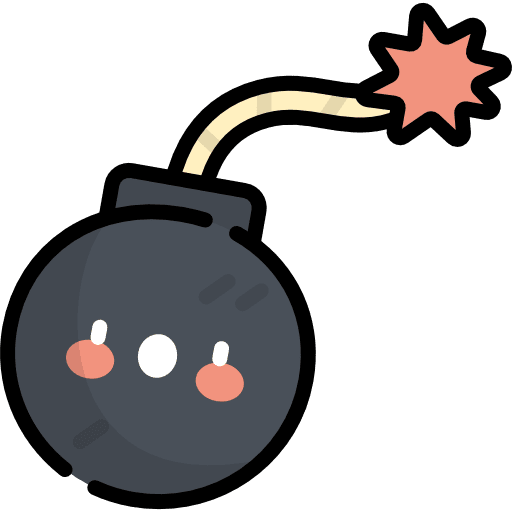 Bomb explosive dynamite miscellaneous icon