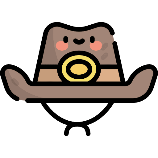 Cowboy hat costume cultures people icon