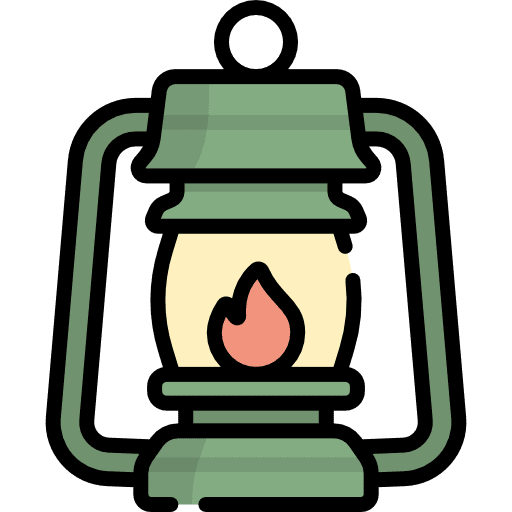 Lantern western lanterns illumination icon
