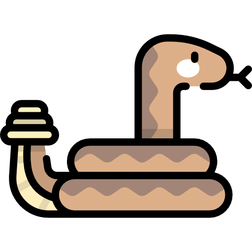 Snake animals zoo snake icon