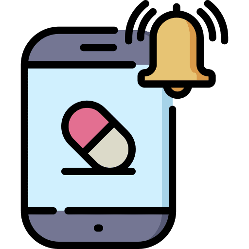 Reminder alarm cell phone reminder icon