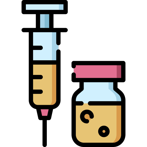 Syringe doctor syringe medical assistance icon