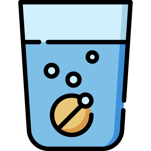 Effervescent drug drugs healthcare and medical icon