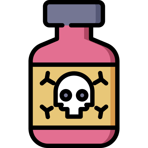 Posion venom skeleton dead icon