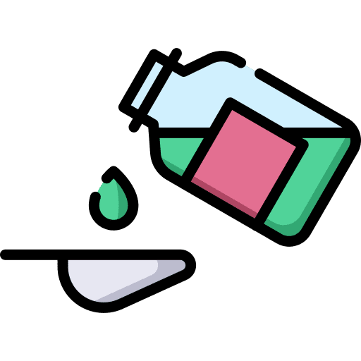 Pouring pourer healthcare and medical food icon