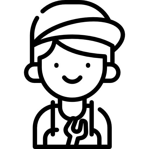 Mechanic worker mechanic user icon