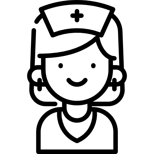 Nurse doctor hospital nurse icon