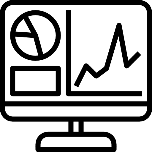 Analytics business pack graphic analytics icon