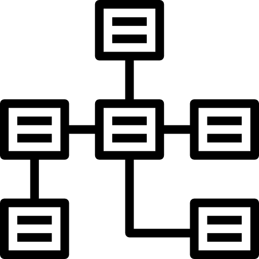 Scheme schema offices business and finance icon