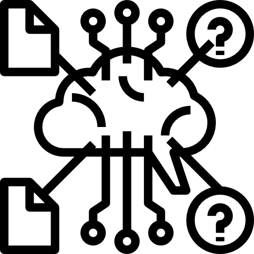 Brainstorm idea strategy business icon