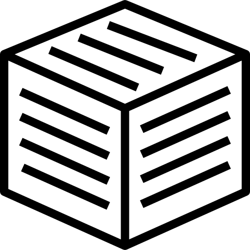 Cube shapes squares cube icon