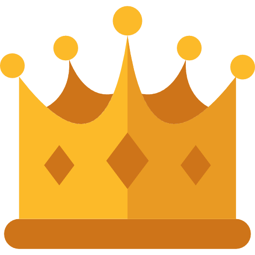 Crown king miscellaneous royal icon