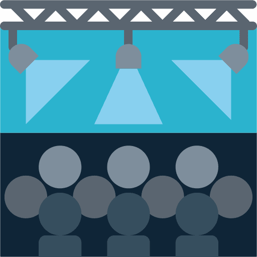 Concert concert lights music icon